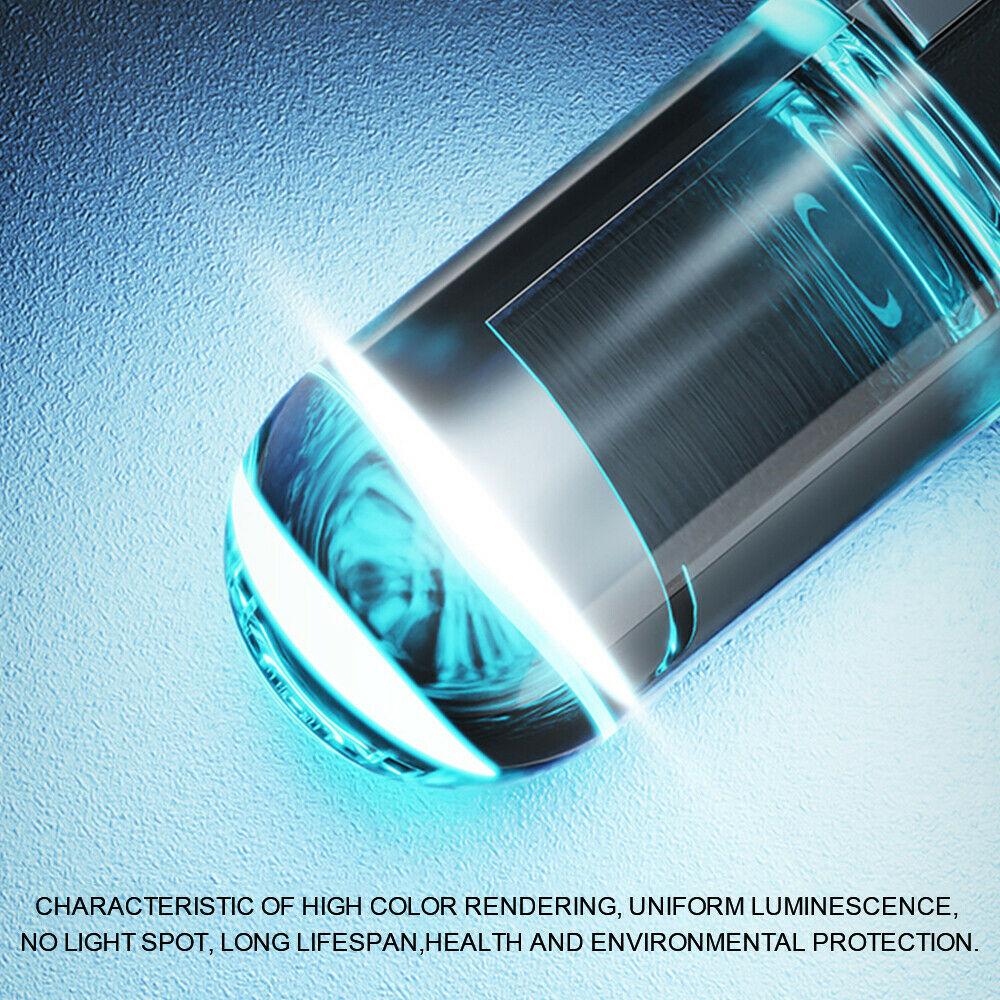 T10 W5W Cob Glass Wedge License Plate Lamp LED Car Light Dome Read Drl Bulb Car Accessories Dc 12v Universal Six Colors