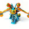 MOC Creative Plan Transport Aircraft Republic Dropship Gunship Building Blocks Bricks Toys Birthday Adult  Festival Party Gifts
