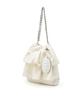 Athe Vanessabruno [Frill] Ivory Frill Chain Backpack And Shoulder Bag M Aaba6F710Iv