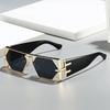 Steampunk Rectangle Sunglasses Women Men Luxury Hollow Metal Frame Sun Glasses Vintage Punk Hexagon Eyewear