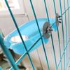 Mirrored Bird Bath Pet Cage Bath Basin Parrot Bath Basin Parrot Shower Supplies with Mirror Bird Cage Accessories Pet Toys