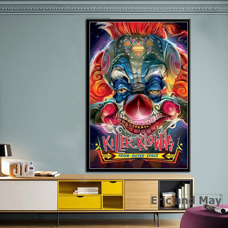 

Комикс Клоуны Убийца Новинка из Космоса Фильм Ужасов Плакаты Печать Холст Масло Картина Искусство Настенные Картины Гостиная Домашний Декор 21cm×30cm NoFrame