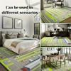 Geometric Neon Game Controller Carpet Gaming Carpet for Kids Boys Man's Room Large Floor Mat Living Room Home Decor Floor Mat