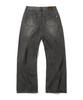 FILLUMINATE Washed Flare Denim Pants - Black