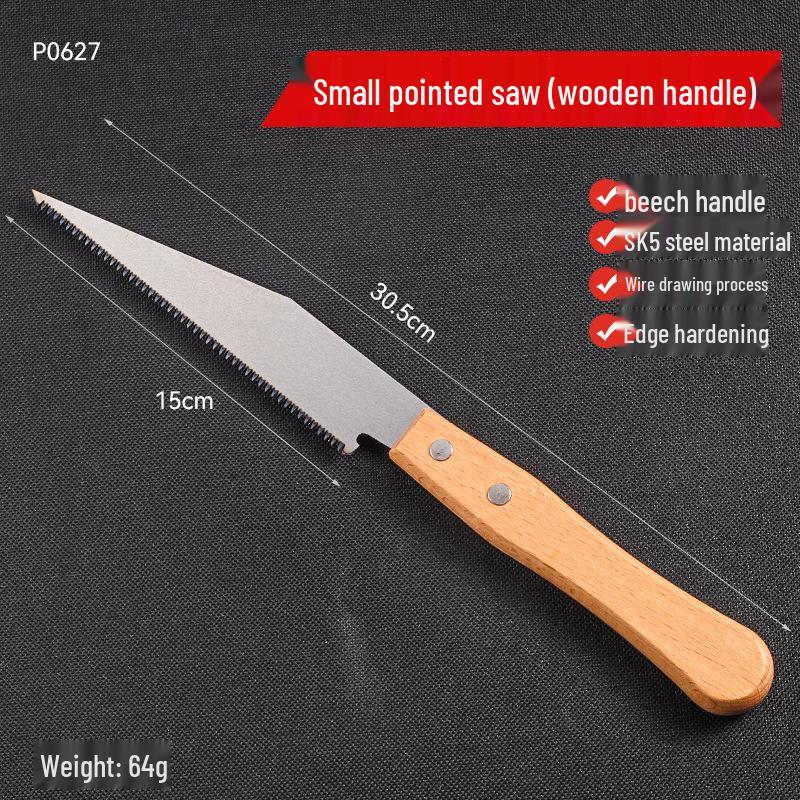 

Portable Fine-Tooth Hand Saw for Woodworking and Tree Cutting – Quick and Efficient Universal Use