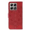 For Xiaomi 14T Case PU Leather Mandala Imprinted Design Wallet Phone Cover
