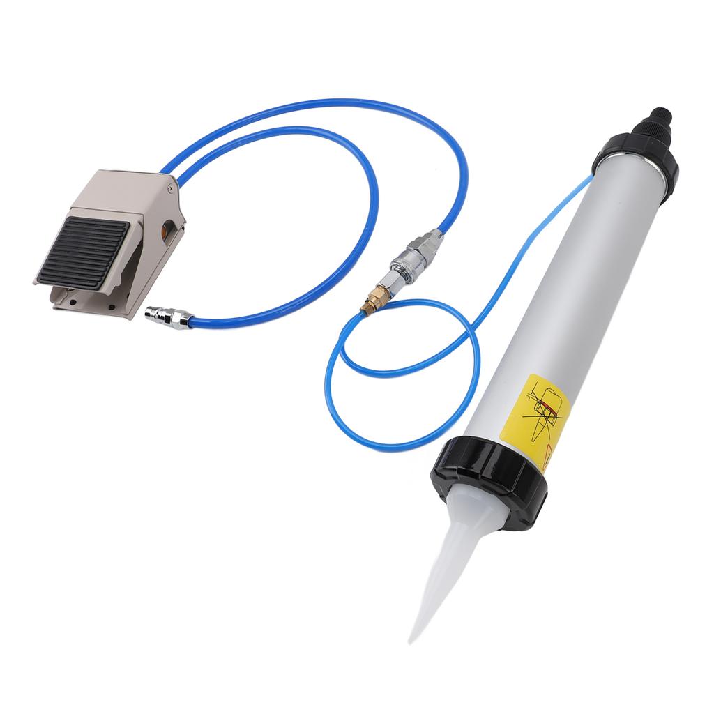 Pneumatic Caulking Tool Sealant Caulk Applicator Device for Home Decoration Aluminum Alloy 400ml