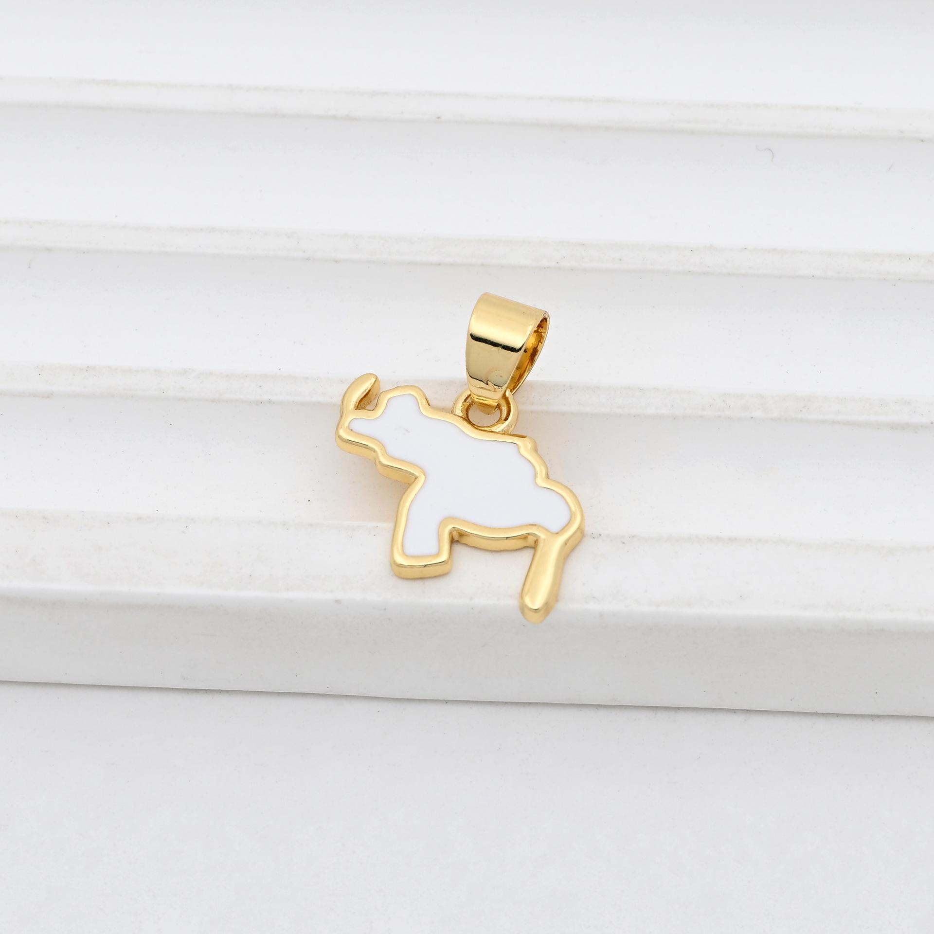18k Gold-Plated Venezuela Map Pendant Necklace Pendant Only