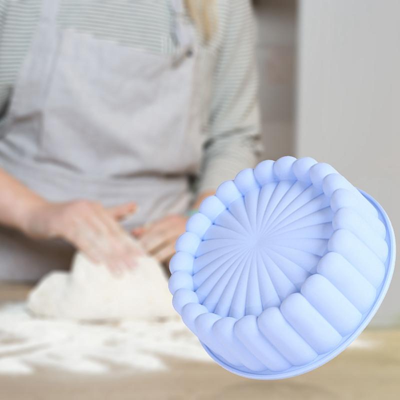 Silicone Sunflower Silhouette Cake Mold Round Diy Baking Molds Multi Purpose High Temperature Resistant Silicone Cake Mold Tools