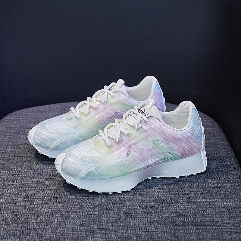 

Летние кроссовки для женщин 2022 года, новые модные спортивные кроссовки для бега, дизайнерские удобные дышащие теннисные туфли 40