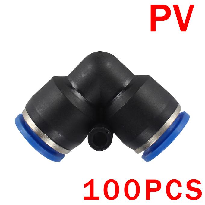 20/50/100 STÜCKE Pneumatische Armaturen Schnellverbinder Luftschlauch Rohrverbinder Kunststoff PU PY 4mm 6mm 8mm 10mm 12mm Push In Pluglug