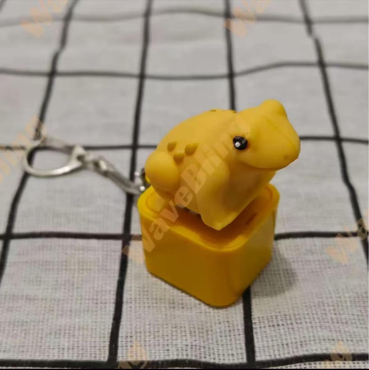 Светящийся брелок-животное с голосовым управлением: Жаба, Ящерица, Змея, Динозавр, Лягушка Кнопка-антистресс