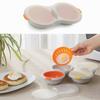 Perfect Poacher Microwavable Double Layer Eg G Cooker Cooking Kitchen Tools Pack