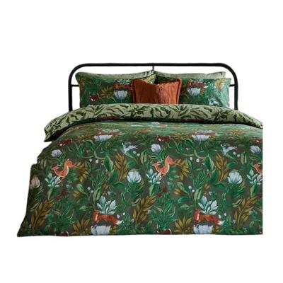 Into The Woods Reversible Printed Duvet Cover Set