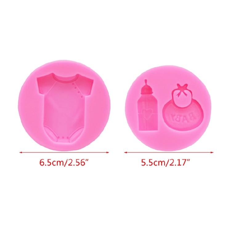 Baby Clothes Feeder Baking Mold Birthday Cookie Tools Cake Decorating Tools