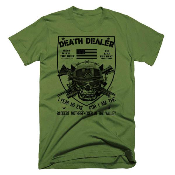 Армия Флот Пулеметчик Снайпер Десантник Боевые Силы Унисекс Футболка S