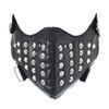 Einzigartige Gesichtsmaske Bequem Punk Rock Cosplay Party Maske Kostüm Gesichtsbedeckung Für Langes Tragen Während Der Veranstaltung
