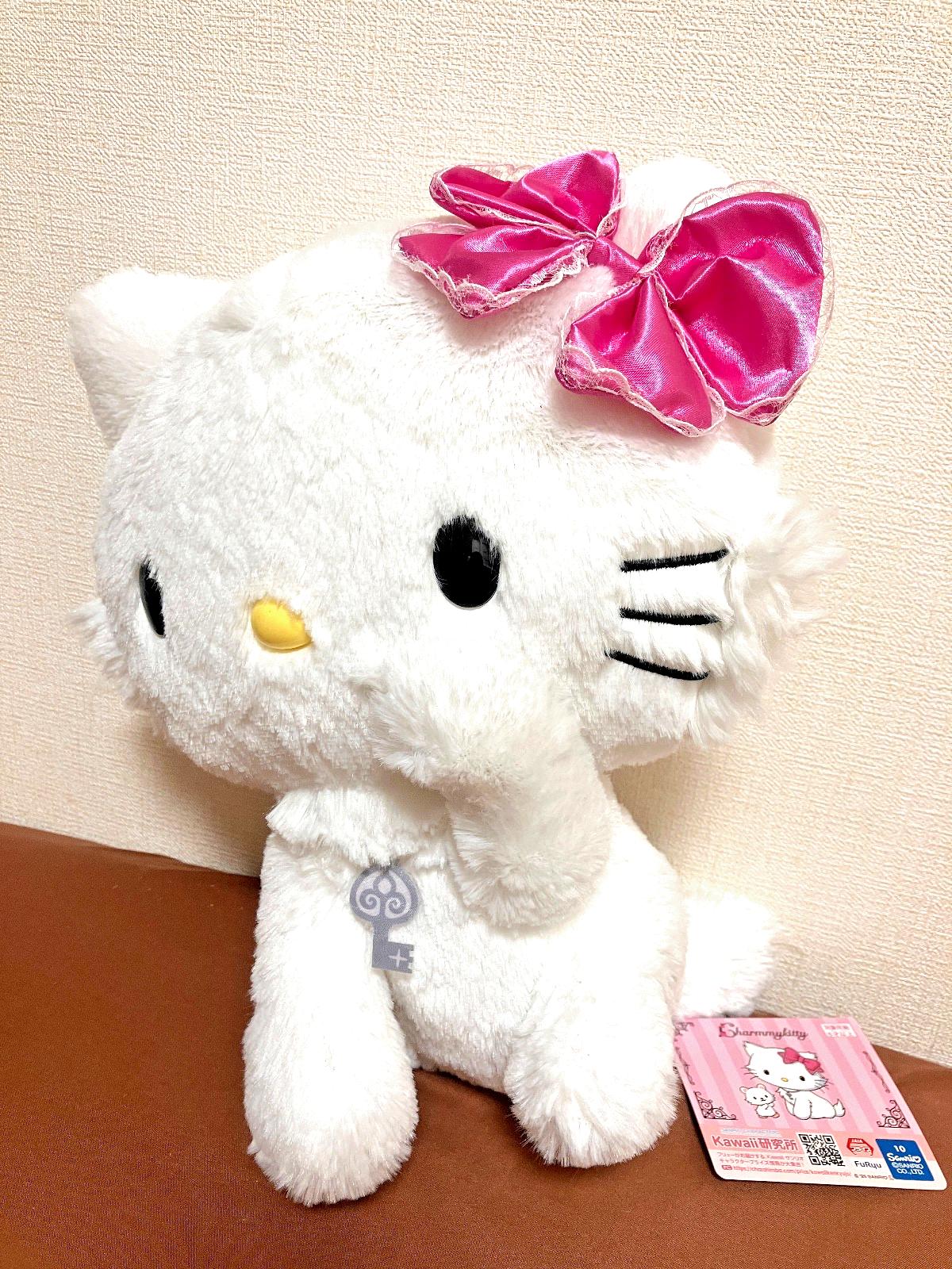 Sanrio Hello Kitty Charmy очаровательная Kawaii БОЛЬШАЯ плюшевая кукла мягкая игрушка