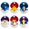 About Pokemon Anime Figure Charizard Pikachu Gyarados  Pocket Monster Figure Pokeball Action Deformation Toy Model Children Gift