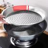 Thickened Stainless Steel Steamer Rack Deepened Wok Steamer Dumplings Steamer Tray  Cooking Gadgets