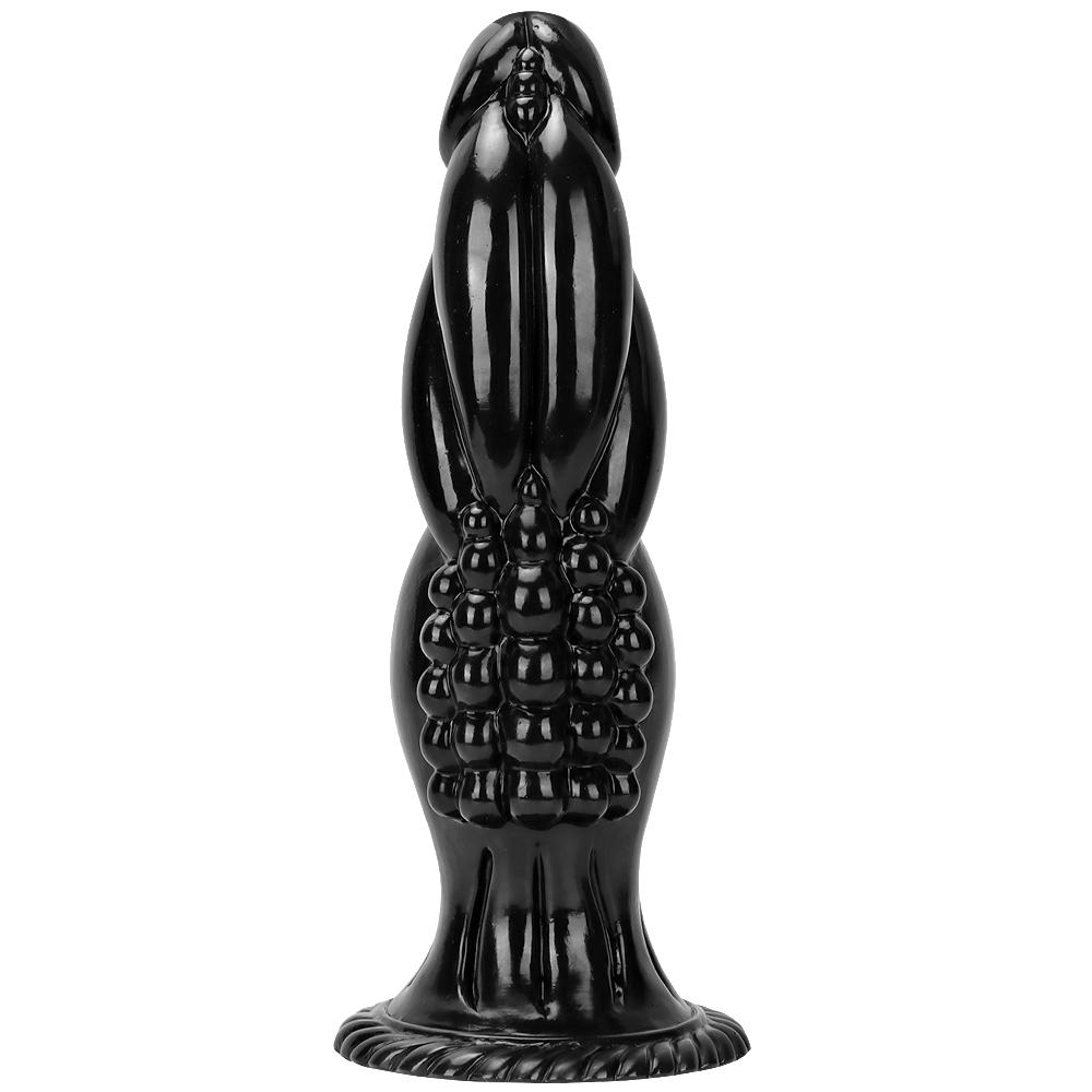 Oversized Butt Plug Shaped Anal Plug Dilator Masturbator Big Black Dildo Sex Toys Fisting  Realistic Penis BDSM