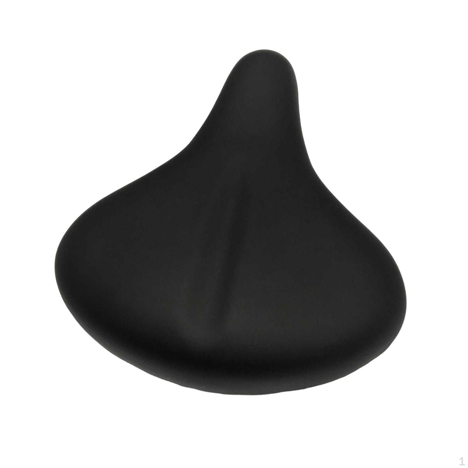 

Bike Seat Saddle Exercise, Wear Resistant ,Universal Replacement Comfort for Riding чорний
