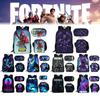Batohový set Fortnite Fortress Night s velkou kapacitou Oxford látka 20-35l Prodyšný Vodotěsný Kreslený vzor Street Style