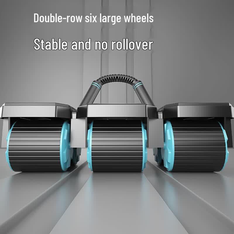Quyoubang 6-Wheel Smart Rebound Abdominal Roller