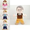 Cute Unicorn Family Hand Puppet Plush Doll Toy For Imaginative Play And Storytelling