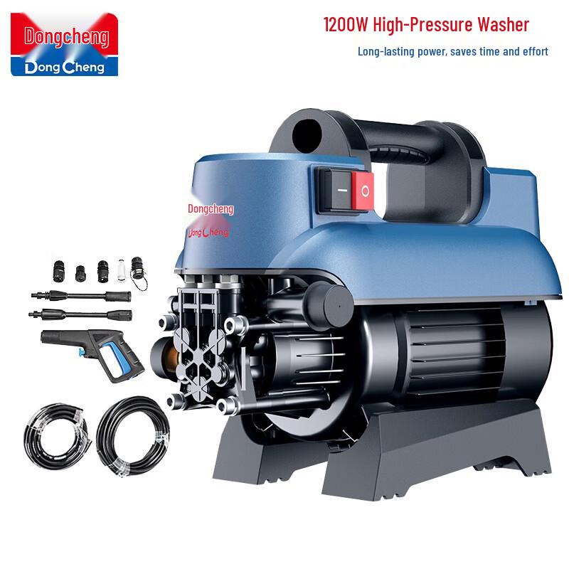 Портативная автомойка Dongcheng, вилка CN (адаптер в комплекте)