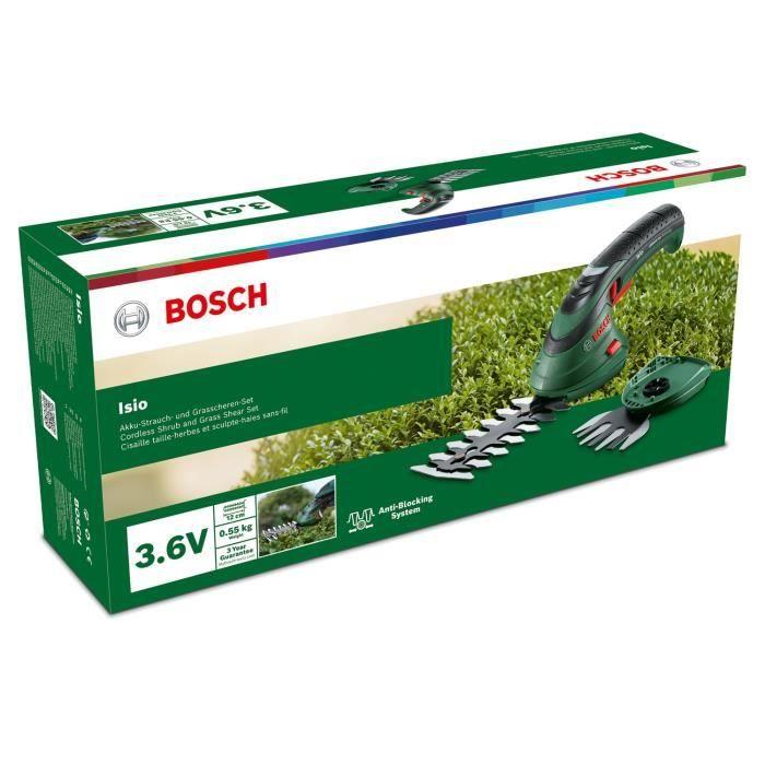 Bosch Shears - Isio 3.6v with Set of 2 Blades