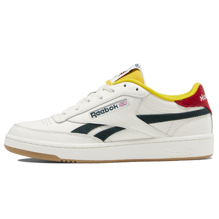 Reebok Club C Revenge Fashion Casual Low-Top Sneakers Unisex Sneakers White Green GY1765