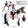 Children's Thousand-Mile Horse Simulation Model Toy and Sand Table Set