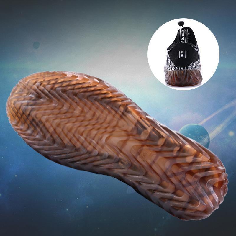 Arbeitsturnschuhe Stahlkappenschuhe Herren Sicherheitsschuhe Pannensichere Arbeitsschuhe Stiefel Mode Unzerstörbares Schuhwerk Sicherheit