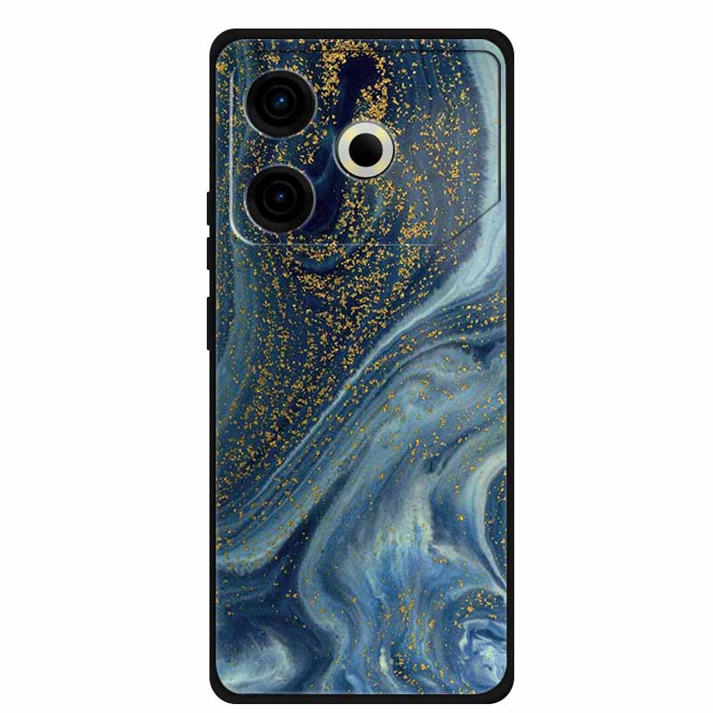 Phone Case For Tecno Pova6 Neo TPU Back Coque for Pova 6 Neo Marble Colour Soft Cover Protective Funda Luxury Silicone Shell