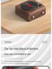 Retro Mini Portable Bluetooth Speaker with Record Player Design and Subwoofer