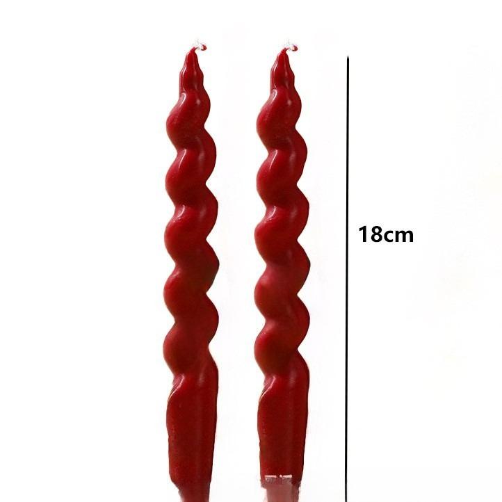 Retro Small - Waisted Wooden Candelabra, a Decorative Ornament for Living Room, Dining Table and Entrance Hall