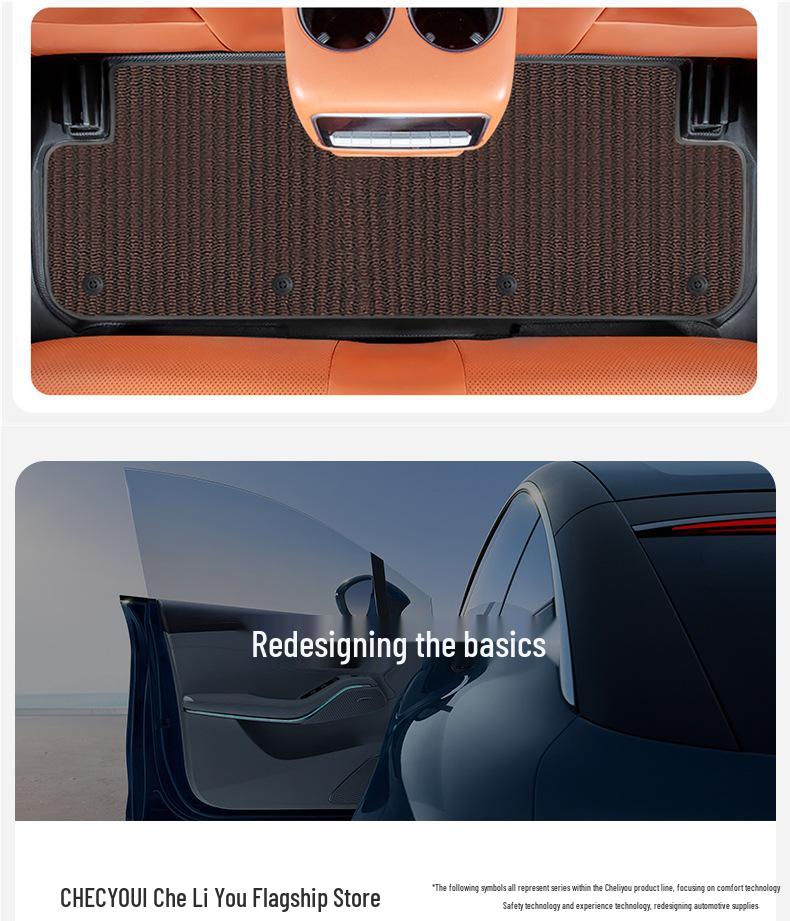 TPE Full Coverage Car Floor Mats for A4L, Magotan, Q5L, Passat, Camry, Accord, A6, Tiguan L, Xingyue