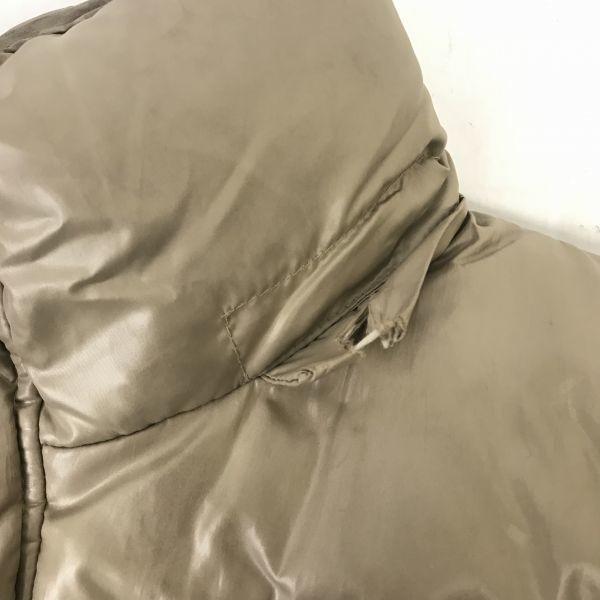 Penfield Durchgehender Reißverschluss Daunenjacke Herren L Beige 4 Taschen Logo Stickerei(GEBRAUCHT)