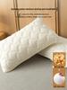 Quilted Waterproof & Stain-Resistant Pillowcases (Set of 2) - Solid Color, Protects Pillow, 48x74cm