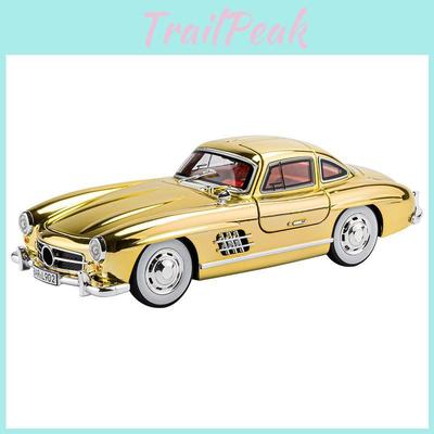 Alloy Car Model Mercedes 300sl Vintage Toy With Inertia Control For Kids