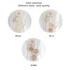Flower Curtain Tieback Twist Bough Rope Curtain Holder Clips Curtain Tie Back Bedroom Curtain Holder Drapes Holdback Buckle Clip