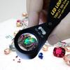 Gain Express Jewelry Loupe Lighted Jewelry Hastings Triplet Magnifier 30x for and More LED and UV Magnifier, Magnifier, Coins, Gemstones, Stamps,