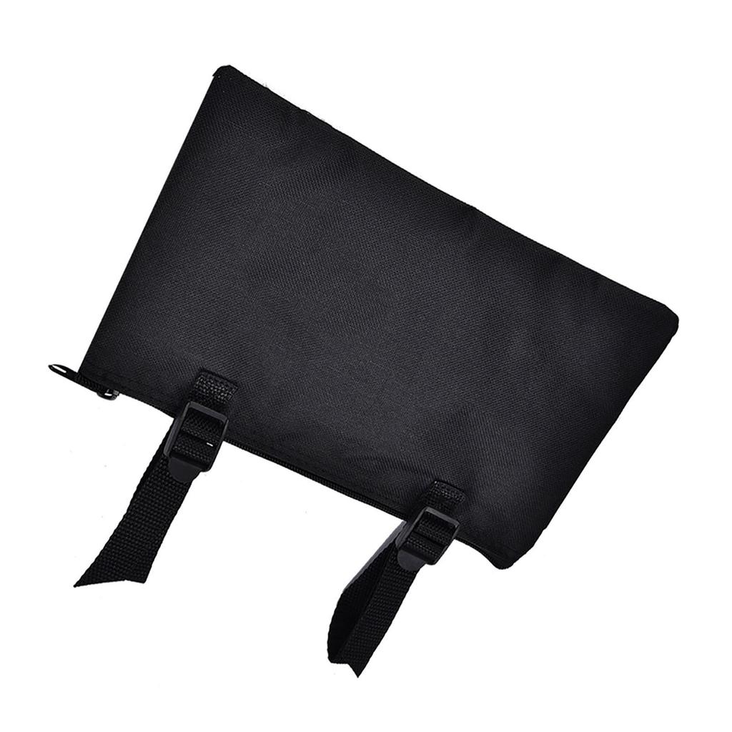 Waterproof Mobility Scooter Armrest Bag Wheelchair Shopping Travel Storage Bag Black