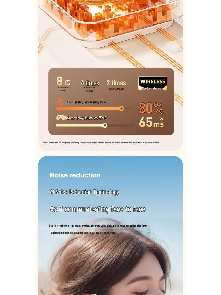 Cross-border M76 Open-Ear Wireless Bluetooth Bone Conduction Running Headphones