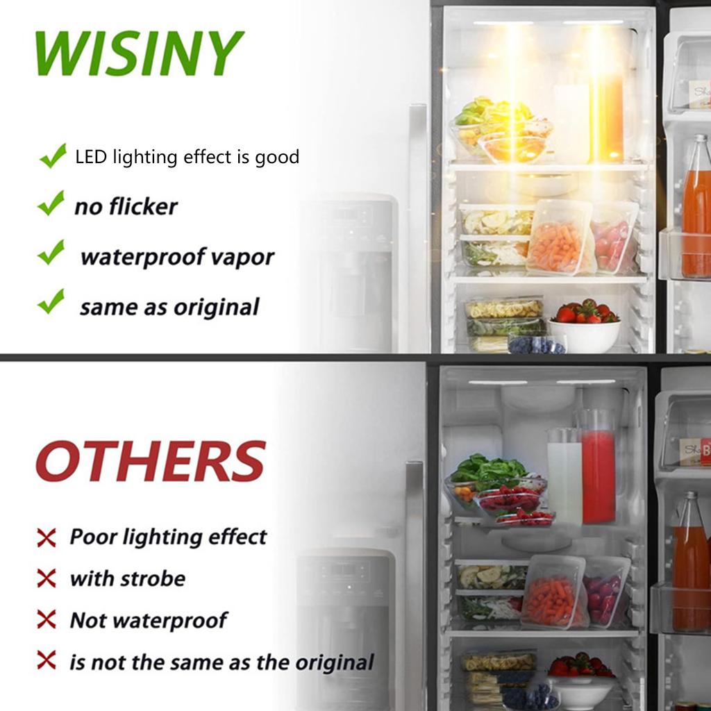 Pack of 3 WR55X26671 LED Light Plastic for Refrigerators LED Light Replace PS11767930 AP6035586 4468532 EAP11767930