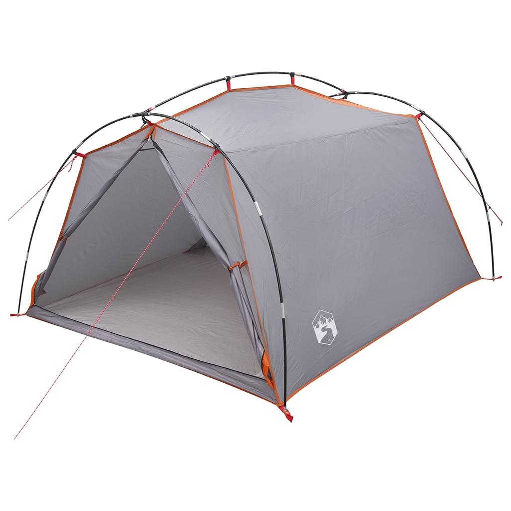 Tunnel Tent Grey and Orange 2 Person