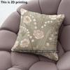 Vintage Floral Pillow Covers Pattern Cushion Cover Suitable for Sofa Bedroom Car Pillow Cover