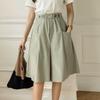 High Waist Loose Wide Leg Summer Shorts with Pockets for Beach and Casual Wear