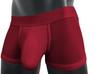 Men's Pure Cotton U-Convex Boxer Briefs - Comfortable, Skin-friendly Solid Color Sports Shorts